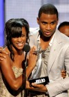 Trey Songz (with his mom) as he accepts his award for “Best Male R&B Artist” // 2010 BET Awards