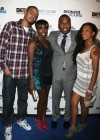 J. Cole, Estelle and Melanie Fiona with Grey Goose Brand Manager Chauncey Hamlet  // 2010 Grey Goose Entertainment & BET’s “Rising Icons” Series