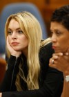 Lindsay Lohan and her lawyer Shawn Chapman Holley// Lindsay Lohan’s Probation Revocation Hearing at the Beverly Hills Courthouse in Los Angeles – July 6th 2010