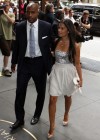 Rocsi Diaz arriving to Carmelo Anthony and Lala Vazquez’s wedding ceremony in New York City