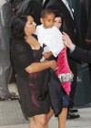Carmelo & Lala’s 3-year-old son Kiyan arriving to Carmelo Anthony and Lala Vazquez’s wedding ceremony in New York City