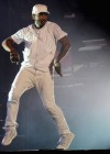 Usher performing in concert in Beijing, China