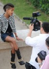 Willow Smith at a photoshoot in Paris, France