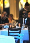 Jay-Z & Kanye West spotted eating dinner at Nello’s restaurant in New York City – July 30th 2010