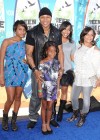 LL Cool J with his wife and daughters