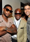 Usher, Antonio “L.A.” Reid & Adrien Grenier