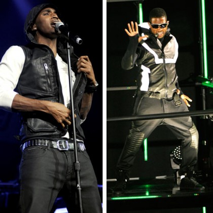 Trey Songz & Usher Aiming for Lots of Panties On Stage for 