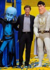 Will Ferrell, “Megamind,” “Metro Man” and Stuart Claxton from Guinness World Records