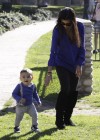 Kourtney Kardashian & her son Mason Disick