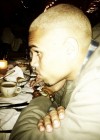 Chris Brown blonde hair