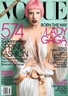 Lady Gaga on the cover of March 2011 Vogue Magazine