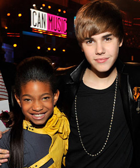 Justin Bieber Pranks Willow Smith Live On Stage During UK Tour Stop [VIDEO]