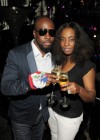 Wyclef Jean & his wife Claudinette