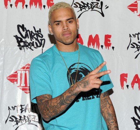 Chris Brown Doing Charity Work in Australia