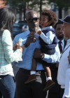 Kimora Lee, Djimon Hounsou, Russell Simmons and their kids