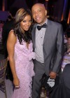 Angela Simmons & Russell Simmons