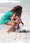 Christina Milian and 1-year-old daughter Violet