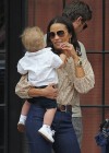 Paula Patton and her 1-year-old son Julian