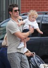 Robin Thicke and his 1-year-old son Julian