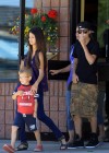 Justin Bieber and Selena Gomez in Canada with Justin’s family