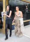 Kim Kardashian goes wedding dress shopping with sister Kourtney at Vera Wang in NYC