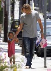 Gabriel Aubry and his 3-year-old daughter Nahla
