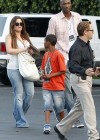 Khloe & Lamar take Kendall & Kylie to Universal Studios