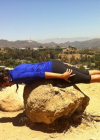 Letoya Luckett planking
