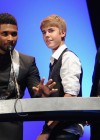 Usher, Justin Bieber & Justin’s manager Scooter Braun