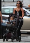 Alicia Keys and baby Egypt in Soho, New York City