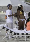 Angela Simmons with Bow Wow and friends