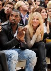 Kanye West & Sienna Miller at the Burberry fashion show