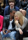 Kanye West & Sienna Miller at the Burberry fashion show