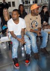 Kanye West at the Christopher Kane fashion show