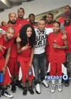 Ludacris and his Team Luda (Teyana Taylor, Kenny Burns, Carmelo Anthony, Chris Paul, Lance Gross)