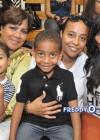 Lala Anthony with her son Kiyan, sister and mom