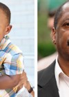 Mathew Knowles pictured beside his son Nixon