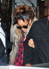 Rihanna leaving the O2 arena following Rihanna’s concert
