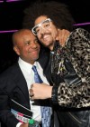 Berry Gordy with his son Red Foo of LMFAO