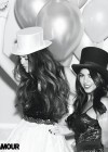Kim, Khloe and Kourtney Kardashian for Glamour Magazine January 2012
