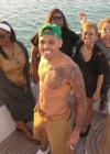 Chris Brown with girlfriend Karrueche in Dubai