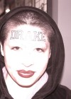 Drake fan forehead tattoo