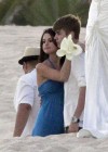 Justin Bieber and Selena Gomez at friend’s wedding