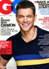 Matt Damon on the cover of the January 2012 issue of GQ Magazine