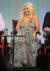 Christina Aguilera attends press conference for “The Voice”