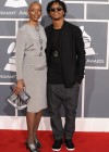 Lupe Fiasco with his mother