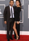 John Legend and his fiancee Christine Teigen