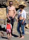 Jennifer Lopez and Casper Smart with twins Max and Emme