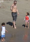 Jennifer Lopez and Casper Smart with twins Max and Emme