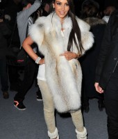 Kim Kardashian Wears Kanye West's $6,000 Shoes to His Paris Fashion ...